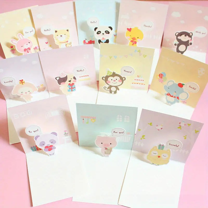 Animal Pop-up Mini Card