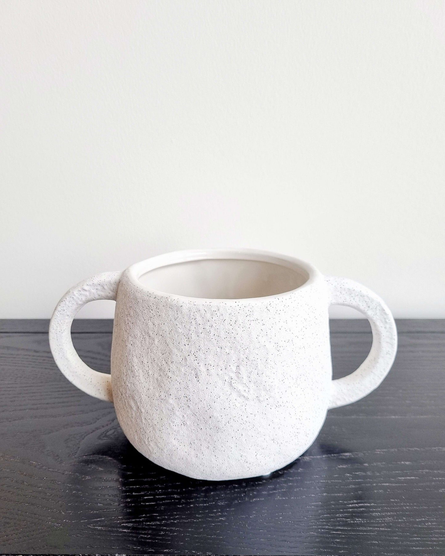 Syros Speckled Handle Pot