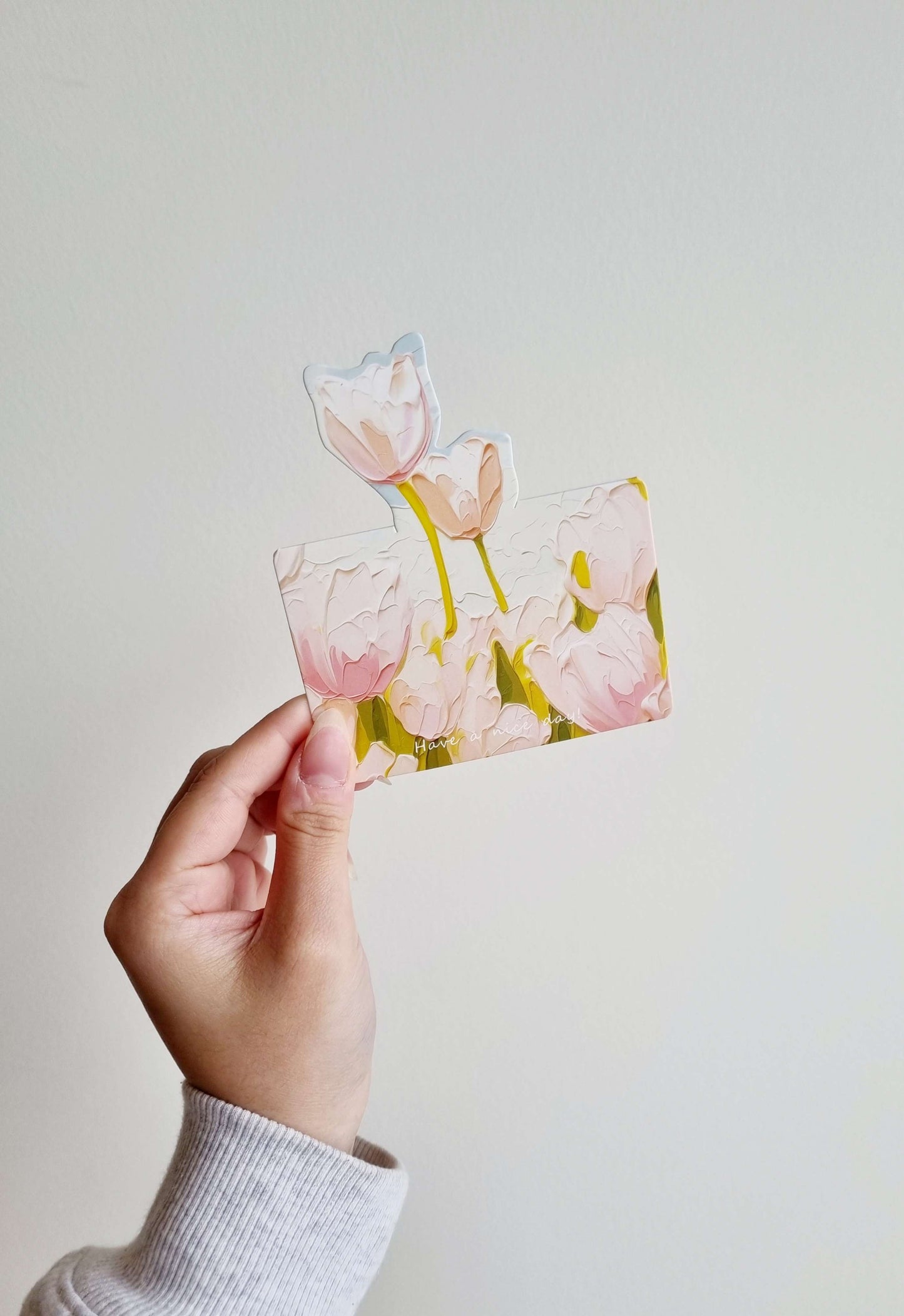 Floral Paint Card