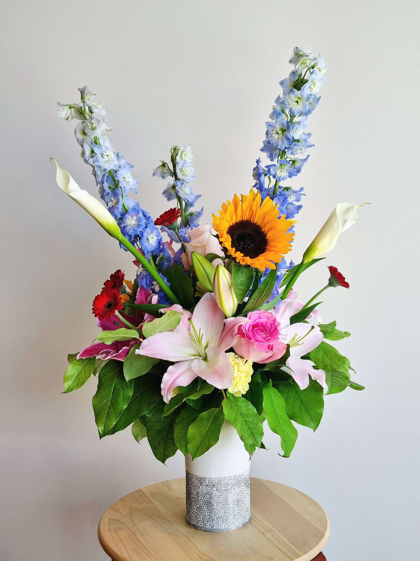 Designer Flowerpot Arrangement
