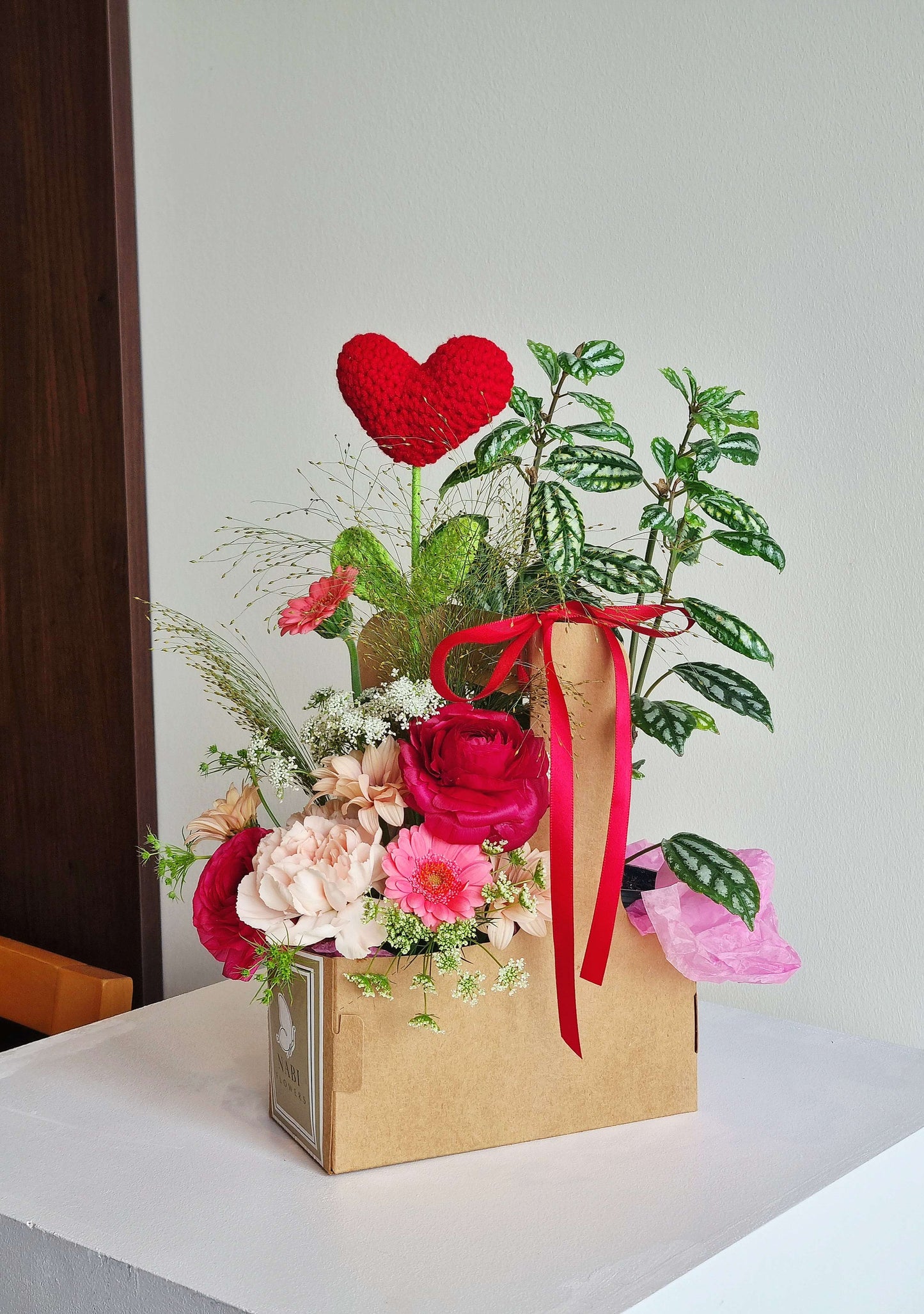 Delightful Duo Floral Takeout Arrangement