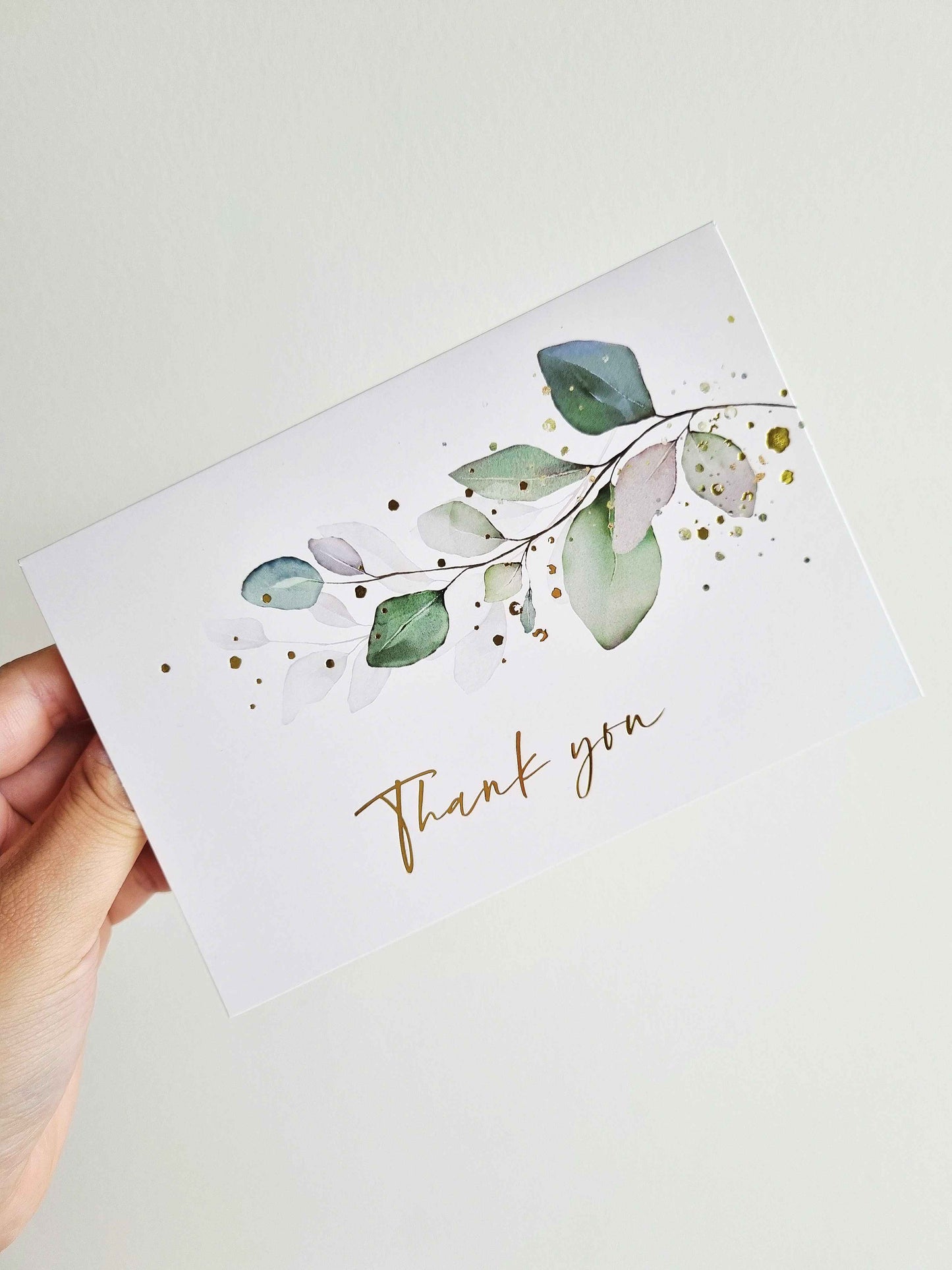Eucalyptus Thank You Card
