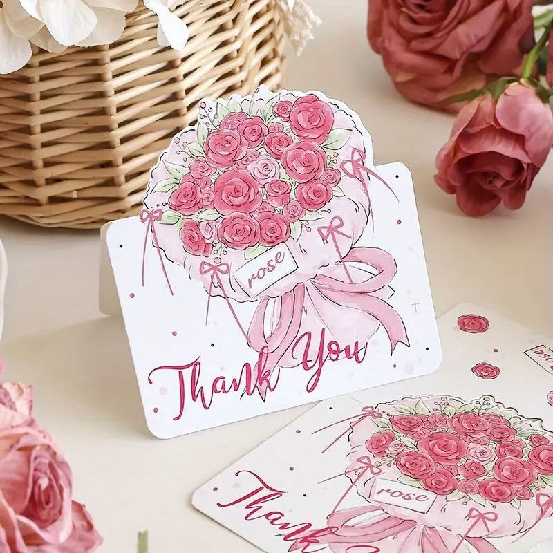 Thank You Bouquet Card