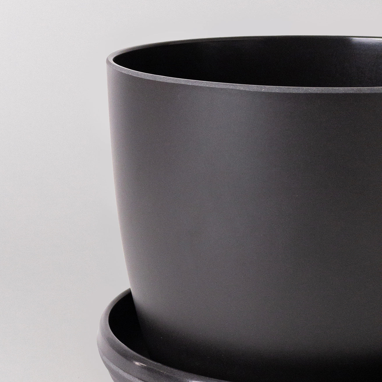 Kanso - 5" Upcycled Planter and Saucer Set