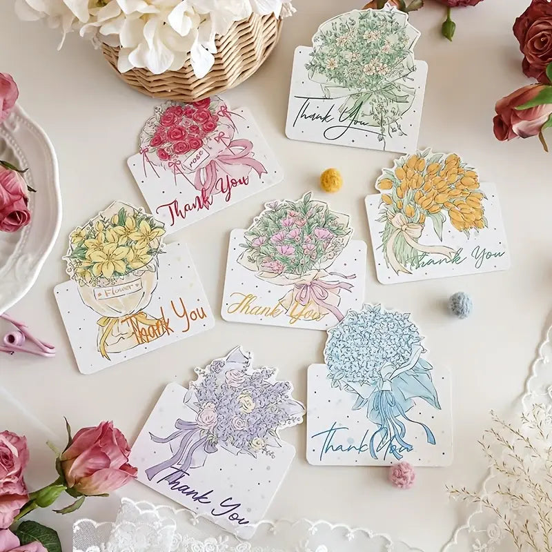 Thank You Bouquet Card