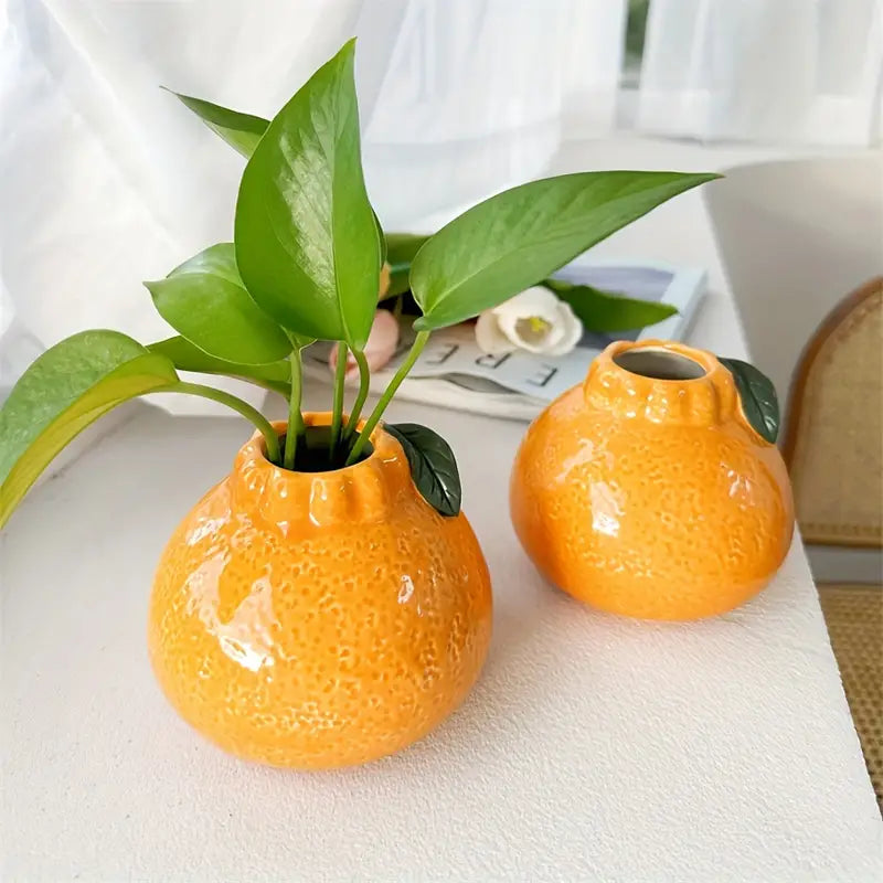 Tangerine Vase