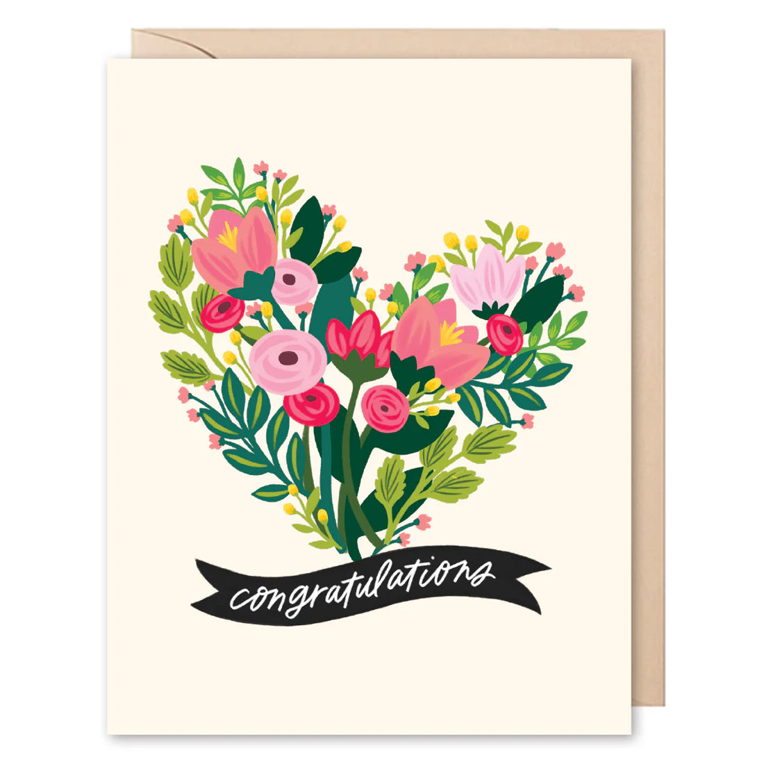 Selah Paper - Congratulations Flower Card