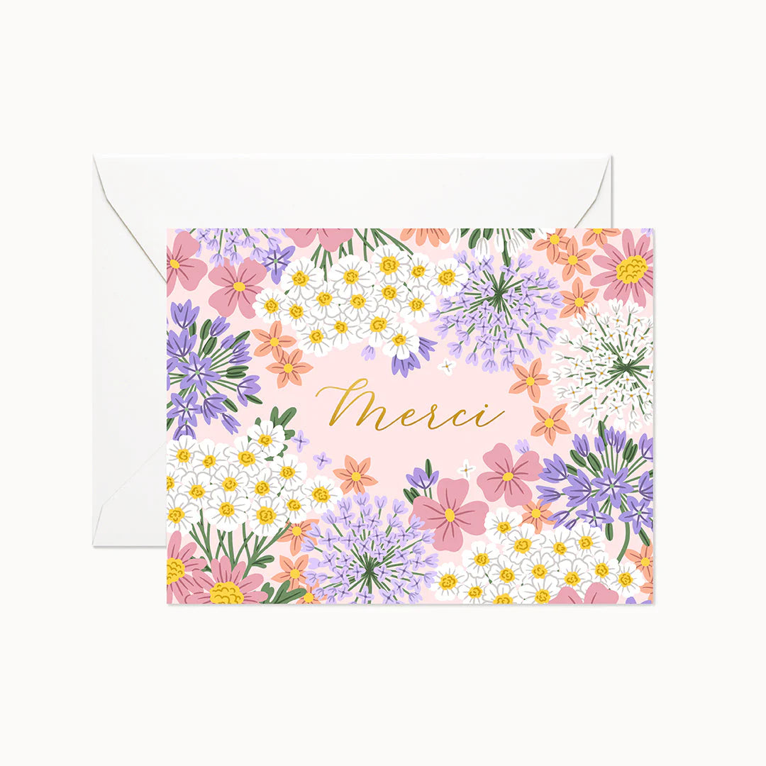 Linden Paper Co - Merci Thank You