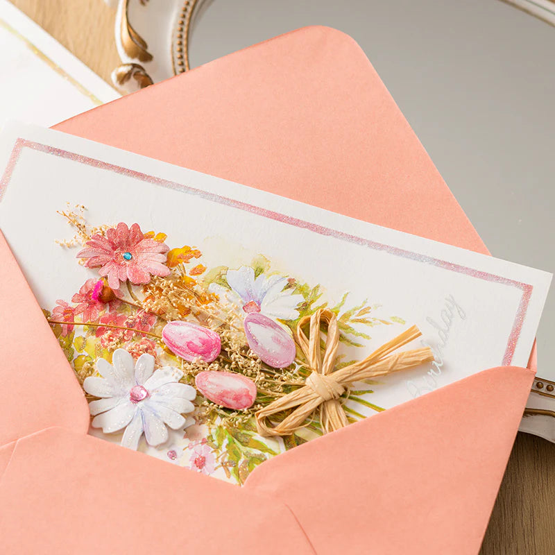 Floral Textured Card