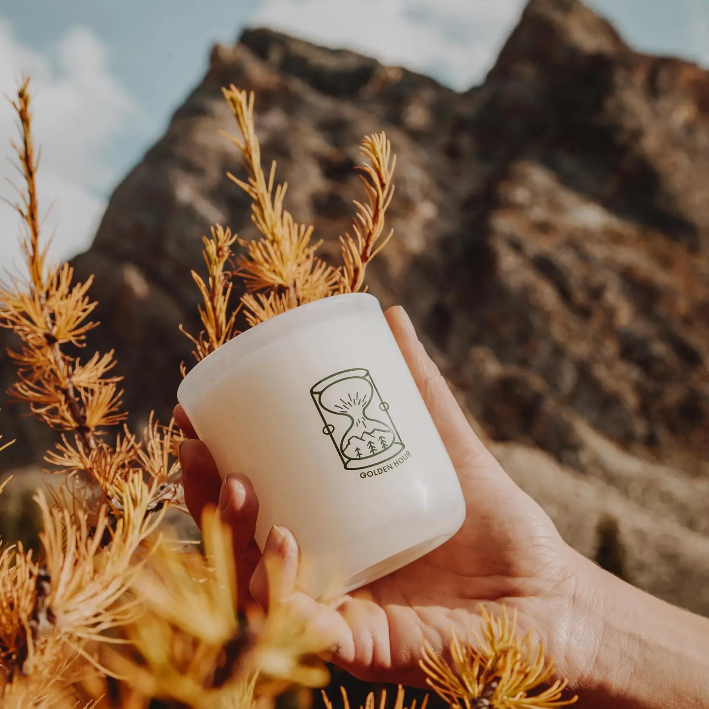 MilkJar - Golden Hour - Cashmere, Cedarwood Coconut Soy Candle