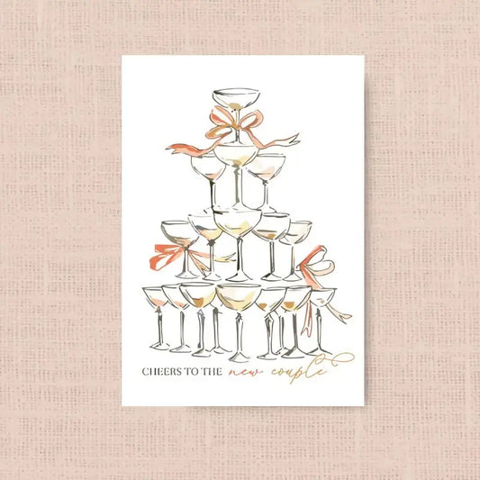Cheers to the New Couple Card