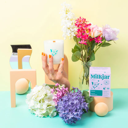 MilkJar - Hawaii - Plumeria & Lilac Coconut Soy Candle