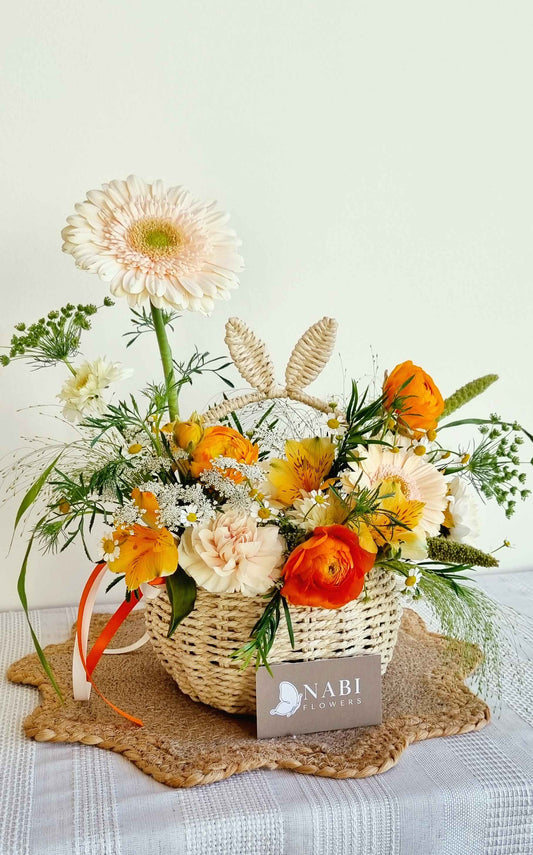 Moon Bunny Basket