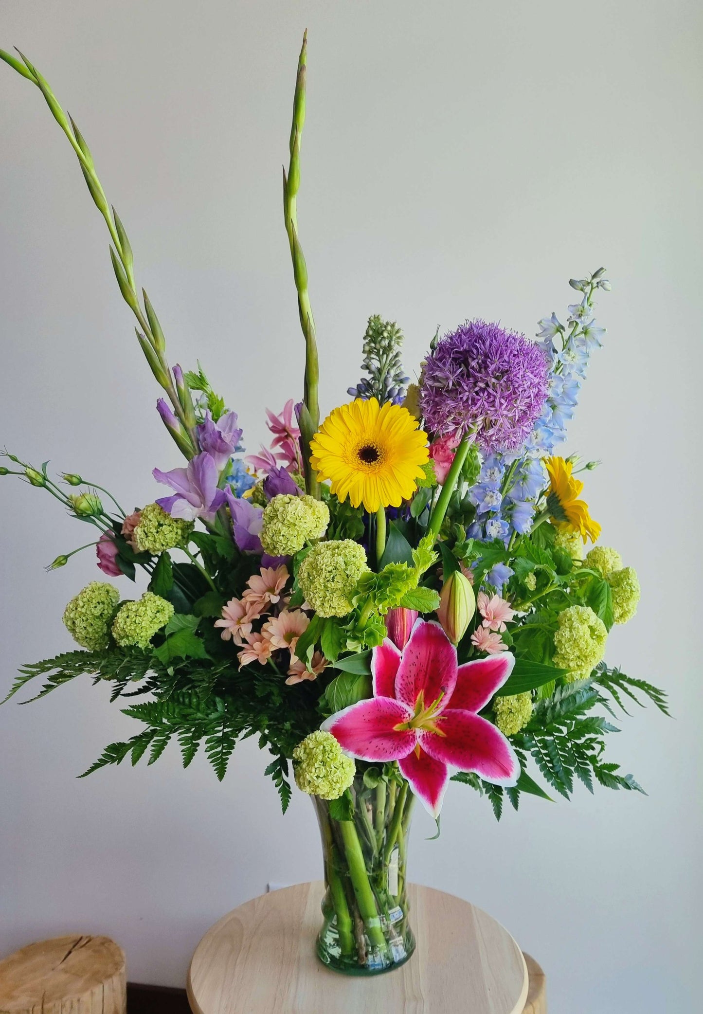 Glass Vase Arrangement XL