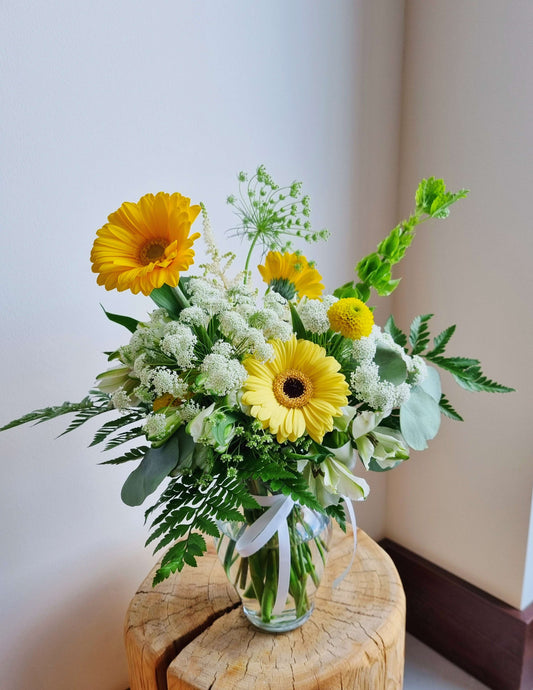 Sympathy Vase Arrangement - Medium