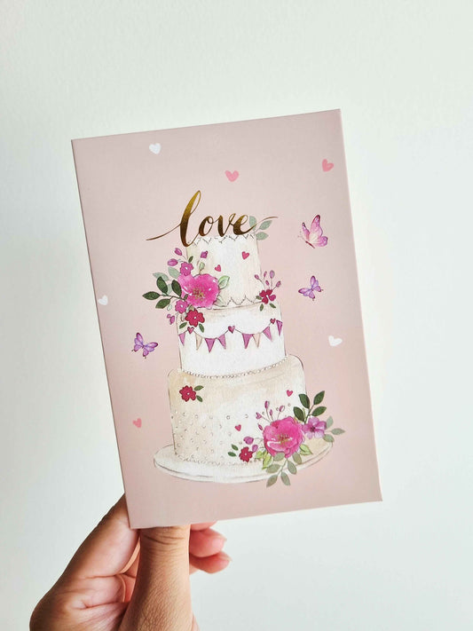 Wedding Cake Card