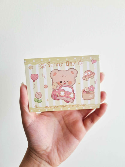 Lovely Happy Animals Card