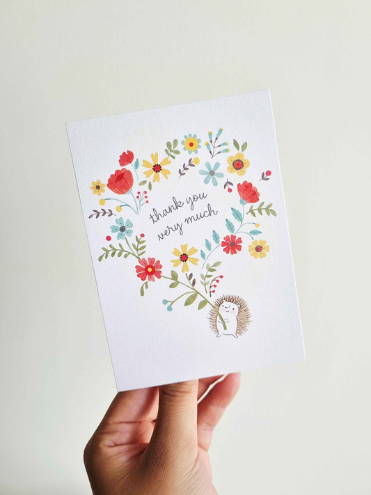 Thank you Animal Card