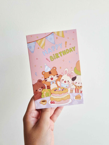 Happy Birthday Party Pop-Up Card