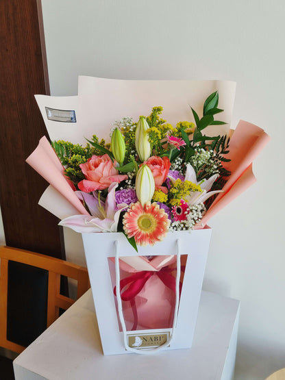 Signature Nabi Bouquet - Seasonal Flowers