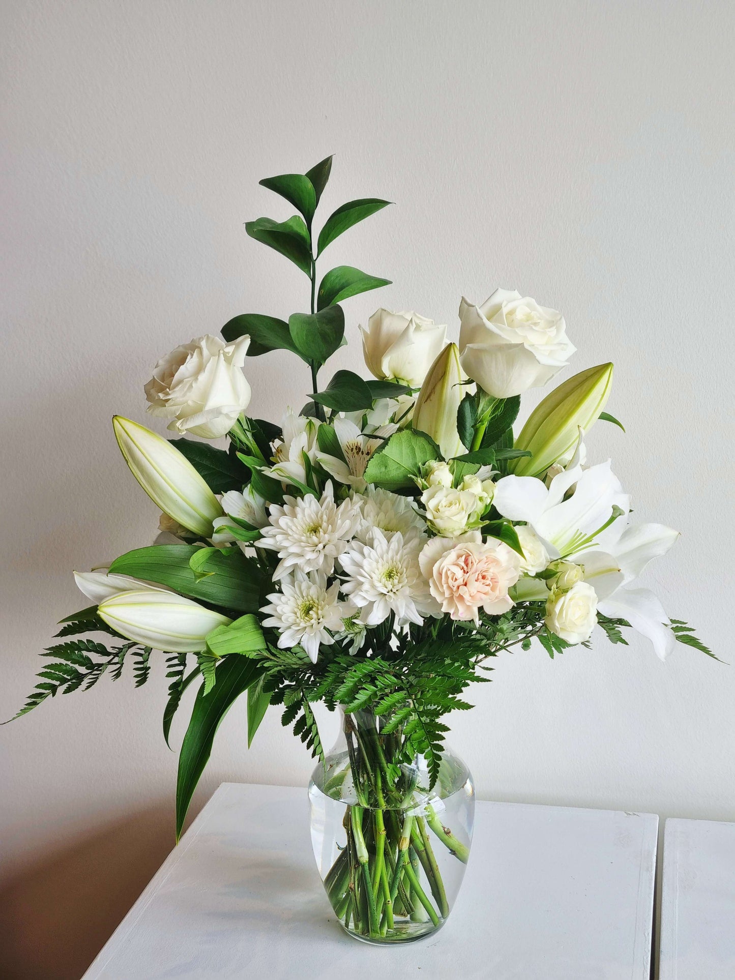 Sympathy Vase Arrangement