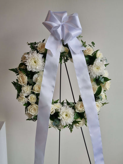 Sympathy Wreath Arrangement - Korean