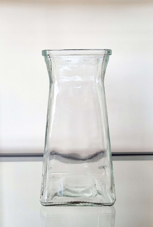 Gathered Square Vase