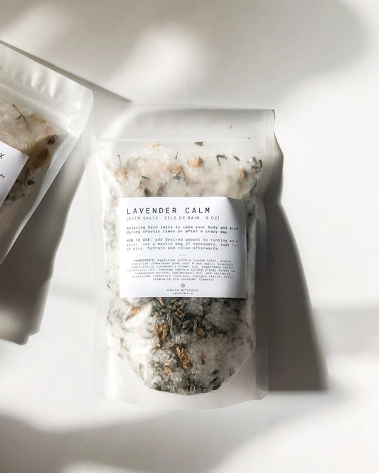 Agha Studio - Lavendar Calm Bath Salts