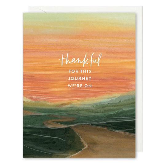 Selah Paper - Thankful For This Journey Card
