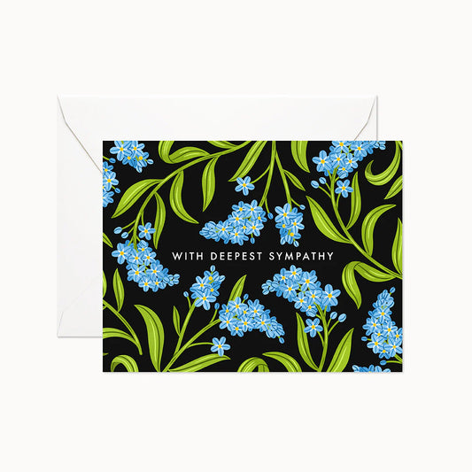 Linden Paper Co - Forget me Not Sympathy