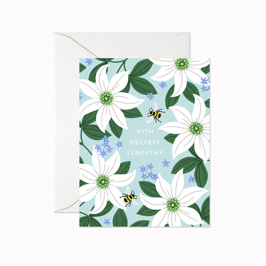 Linden Paper Co - Clematis Sympathy